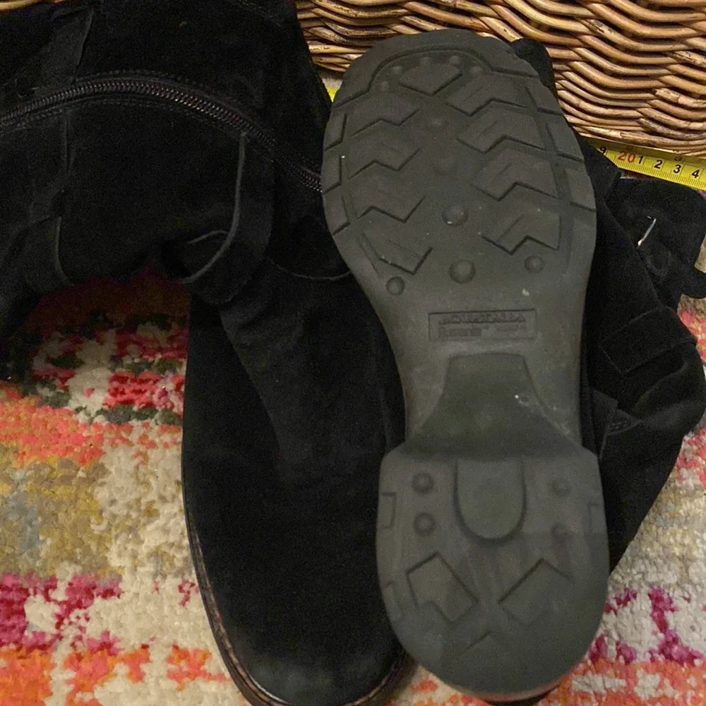 Aquatalia Suede Riding Boots Gussets $400 Sz 8.5 LAST CALL❗️ - Picture 10 of 11